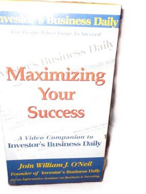 Investor’s Business Daily Maximizing Your Success VHS Tape
